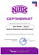 сертификат партнера